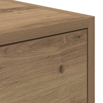 TV Cabinet Artisan Oak | Space-Saving Engineered Wood Design