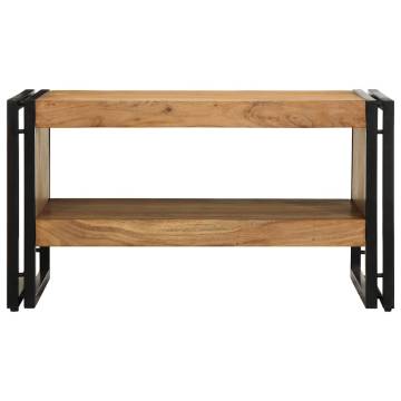 Solid Wood Acacia Coffee Table 70x50x38 cm - Durable & Stylish