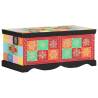 Multicolour Coffee Table - Solid Mango Wood 90x50x40 cm