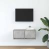 TV Cabinet Concrete Grey - Stylish & Space-Saving - HipoMarket