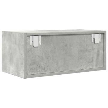 TV Cabinet Concrete Grey - Stylish & Space-Saving - HipoMarket