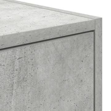 TV Cabinet Concrete Grey - Stylish & Space-Saving - HipoMarket