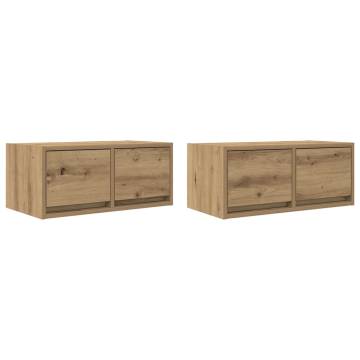 Artisan Oak TV Cabinets - Space-Saving & Stylish Design