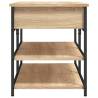 Shoe Bench Sonoma Oak - Stylish & Functional Storage Solution