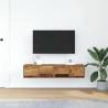 Stylish TV Cabinets - Set of 2 Old Wood | Hipo Market