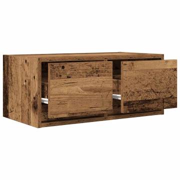 Stylish TV Cabinets - Set of 2 Old Wood | Hipo Market