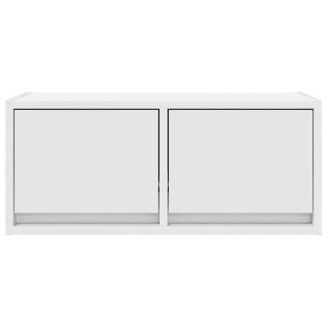 TV Cabinet White 60x31 cm - Stylish Storage Solution