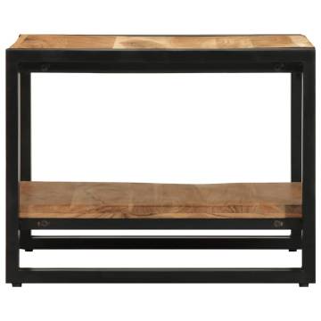 Coffee Table 50x50x38 cm Solid Wood Acacia - Durable & Stylish