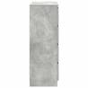 Concrete Grey Sideboard - Stylish & Durable 80x35x99 cm