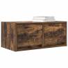 Stylish Smoked Oak TV Cabinets - 2 Piece Set | HipoMarket