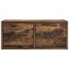 Stylish Smoked Oak TV Cabinets - 2 Piece Set | HipoMarket