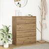  Sideboard Artisan Oak 80x35x99 cm Engineered Wood Colour artisan oak Quantity in Package 1 