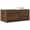 TV Cabinets 2 pcs Brown Oak | Engineered Wood | HipoMarket