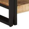 Solid Mango Wood Coffee Table - 90x50x38 cm | Hipomarket UK