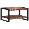 Multicolour Reclaimed Wood Coffee Table - 70x50x38 cm