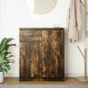 Stylish Smoked Oak Sideboard with Drawer | 71x35x84 cm