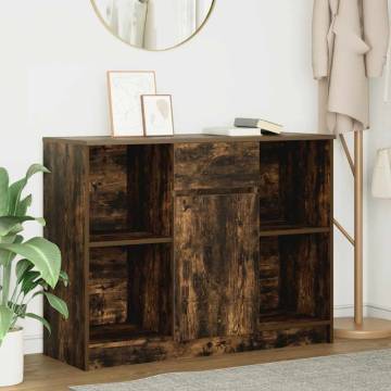 Smoked Oak Sideboard with Drawer | Stylish Storage Solution