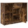 Smoked Oak Sideboard with Drawer | Stylish Storage Solution