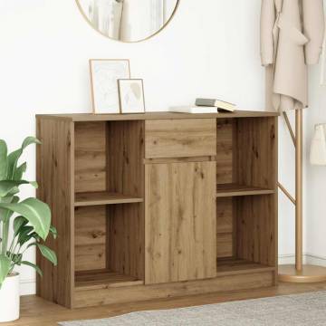 Artisan Oak Sideboard with Drawer - Stylish Storage Solution