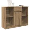 Artisan Oak Sideboard with Drawer - Stylish Storage Solution