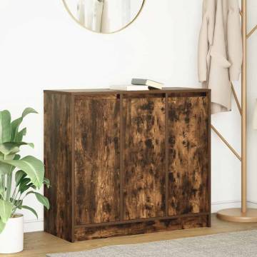 Elegant Smoked Oak Sideboard - Ample Storage & Style | HipoMarket