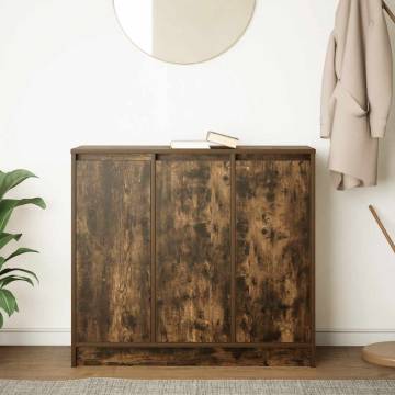 Elegant Smoked Oak Sideboard - Ample Storage & Style | HipoMarket