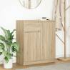  Sideboard with Drawer Sonoma Oak 71x35x84 cm Engineered Wood Colour sonoma oak Quantity in Package 1 