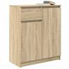 Stylish Sonoma Oak Sideboard with Drawer - 71x35x84 cm