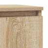 Stylish Sonoma Oak Sideboard with Drawer - 71x35x84 cm