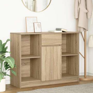 Sonoma Oak Sideboard with Drawer | Stylish Storage Solution