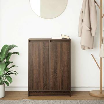 Brown Oak Sideboard - Space-Saving & Stylish | Hipo Market