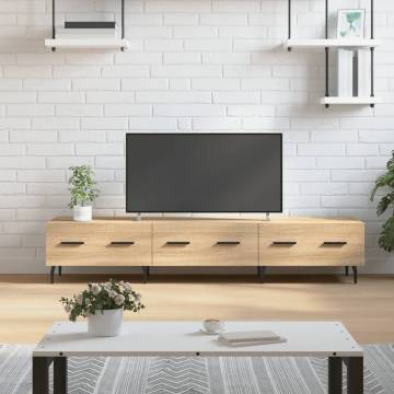 TV Cabinet Sonoma Oak 150x36x30 cm - Stylish & Sturdy Design