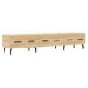 TV Cabinet Sonoma Oak 150x36x30 cm - Stylish & Sturdy Design