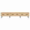 TV Cabinet Sonoma Oak 150x36x30 cm - Stylish & Sturdy Design