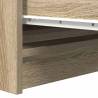 Sonoma Oak Sideboard - Stylish Storage 100x35x99 cm