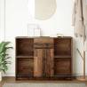 Stylish Old Wood Sideboard with Drawer - 101x35x76 cm