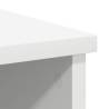 Stylish White Sideboard with Drawer | 101x35x76 cm Engineered Wood