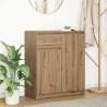  Sideboard with Drawer Artisan Oak 71x35x84 cm Engineered Wood Colour artisan oak Quantity in Package 1 