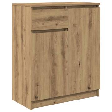 Artisan Oak Sideboard with Drawer - 71x35x84 cm | HipoMarket UK