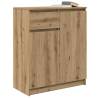 Artisan Oak Sideboard with Drawer - 71x35x84 cm | HipoMarket UK