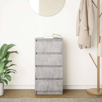 Concrete Grey Sideboard - Stylish Storage Solution | HipoMarket