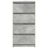 Concrete Grey Sideboard - Stylish Storage Solution | HipoMarket