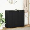  Sideboard Black Oak 85x34x76 cm Engineered Wood Colour black oak Quantity in Package 1 