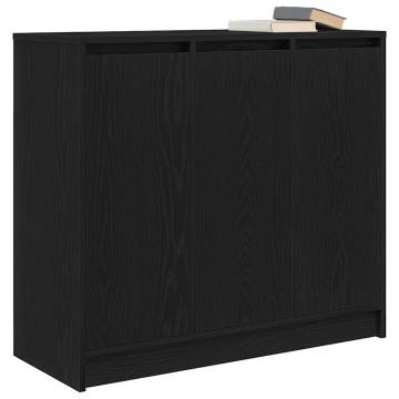 Sideboard Black Oak - Stylish & Practical Storage Solution