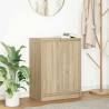  Sideboard Sonoma Oak 57x34x76 cm Engineered Wood Colour sonoma oak Quantity in Package 1 