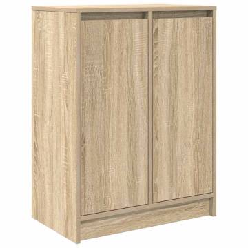 Sonoma Oak Sideboard - 57x34x76 cm Engineered Wood