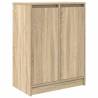 Sonoma Oak Sideboard - 57x34x76 cm Engineered Wood