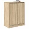 Sonoma Oak Sideboard - 57x34x76 cm Engineered Wood