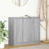  Sideboard Grey Sonoma 85x34x76 cm Engineered Wood Colour grey sonoma Quantity in Package 1 