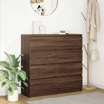 Brown Oak Sideboard - Stylish & Durable Storage Solution